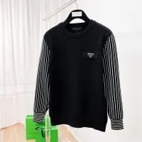 Cheap Prada Sweaters Long Sleeved For Men #1412834 Replica Wholesale [$76.00 USD] [ITEM#1412834] on Replica Prada Sweaters