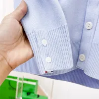 Cheap Thom Browne TB Sweaters Long Sleeved For Men #1412840 Replica Wholesale [$72.00 USD] [ITEM#1412840] on Replica Thom Browne TB Sweaters