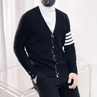 Cheap Thom Browne TB Sweaters Long Sleeved For Men #1412842 Replica Wholesale [$72.00 USD] [ITEM#1412842] on Replica Thom Browne TB Sweaters