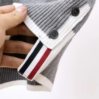 Cheap Thom Browne TB Sweaters Long Sleeved For Men #1412844 Replica Wholesale [$98.00 USD] [ITEM#1412844] on Replica Thom Browne TB Sweaters