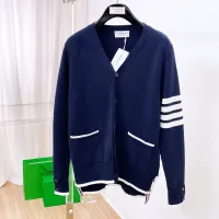 Cheap Thom Browne TB Sweaters Long Sleeved For Men #1412845 Replica Wholesale [$98.00 USD] [ITEM#1412845] on Replica Thom Browne TB Sweaters