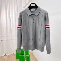 Cheap Thom Browne TB Sweaters Long Sleeved For Men #1412848 Replica Wholesale [$85.00 USD] [ITEM#1412848] on Replica Thom Browne TB Sweaters