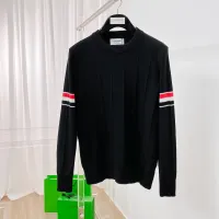 Cheap Thom Browne TB Sweaters Long Sleeved For Men #1412853 Replica Wholesale [$85.00 USD] [ITEM#1412853] on Replica Thom Browne TB Sweaters