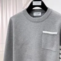 Cheap Thom Browne TB Sweaters Long Sleeved For Men #1412855 Replica Wholesale [$85.00 USD] [ITEM#1412855] on Replica Thom Browne TB Sweaters