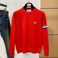 Cheap Thom Browne TB Sweaters Long Sleeved For Men #1412859 Replica Wholesale [$85.00 USD] [ITEM#1412859] on Replica Thom Browne TB Sweaters