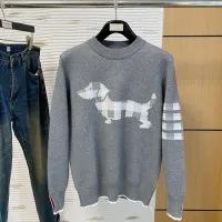 Cheap Thom Browne TB Sweaters Long Sleeved For Men #1412860 Replica Wholesale [$88.00 USD] [ITEM#1412860] on Replica Thom Browne TB Sweaters
