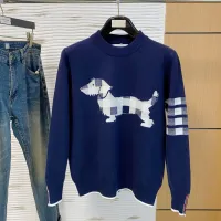 Cheap Thom Browne TB Sweaters Long Sleeved For Men #1412861 Replica Wholesale [$88.00 USD] [ITEM#1412861] on Replica Thom Browne TB Sweaters