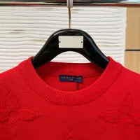 Cheap Louis Vuitton LV Sweaters Long Sleeved For Men #1412871 Replica Wholesale [$88.00 USD] [ITEM#1412871] on Replica Louis Vuitton LV Sweaters
