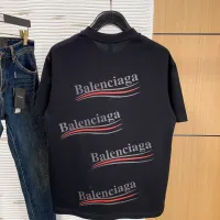 Cheap Balenciaga T-Shirts Short Sleeved For Unisex #1412882 Replica Wholesale [$64.00 USD] [ITEM#1412882] on Replica Balenciaga T-Shirts