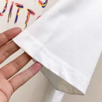 Cheap Louis Vuitton LV T-Shirts Short Sleeved For Men #1412942 Replica Wholesale [$68.00 USD] [ITEM#1412942] on Replica Louis Vuitton LV T-Shirts