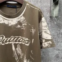 Cheap Louis Vuitton LV T-Shirts Short Sleeved For Unisex #1412952 Replica Wholesale [$56.00 USD] [ITEM#1412952] on Replica Louis Vuitton LV T-Shirts