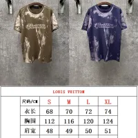 Cheap Louis Vuitton LV T-Shirts Short Sleeved For Unisex #1412953 Replica Wholesale [$56.00 USD] [ITEM#1412953] on Replica Louis Vuitton LV T-Shirts