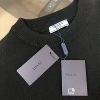 Cheap Prada Sweaters Long Sleeved For Unisex #1412977 Replica Wholesale [$42.00 USD] [ITEM#1412977] on Replica Prada Sweaters