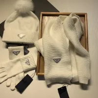 Cheap Prada Hat and Scarf and Glove Set #1413070 Replica Wholesale [$76.00 USD] [ITEM#1413070] on Replica Prada Hat and Scarf and Glove Set