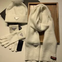 Cheap Prada Hat and Scarf and Glove Set #1413070 Replica Wholesale [$76.00 USD] [ITEM#1413070] on Replica Prada Hat and Scarf and Glove Set