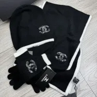 Cheap Chanel Hat and Scarf and Glove Set #1413095 Replica Wholesale [$72.00 USD] [ITEM#1413095] on Replica Chanel Hat and Scarf and Glove Set