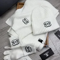 Cheap Chanel Hat and Scarf and Glove Set #1413097 Replica Wholesale [$72.00 USD] [ITEM#1413097] on Replica Chanel Hat and Scarf and Glove Set