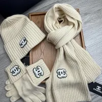 Cheap Chanel Hat and Scarf and Glove Set #1413098 Replica Wholesale [$72.00 USD] [ITEM#1413098] on Replica Chanel Hat and Scarf and Glove Set
