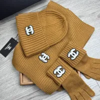 Cheap Chanel Hat and Scarf and Glove Set #1413100 Replica Wholesale [$72.00 USD] [ITEM#1413100] on Replica Chanel Hat and Scarf and Glove Set