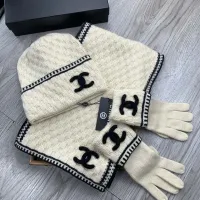 Cheap Chanel Hat and Scarf and Glove Set #1413106 Replica Wholesale [$72.00 USD] [ITEM#1413106] on Replica Chanel Hat and Scarf and Glove Set