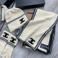 Cheap Chanel Hat and Scarf and Glove Set #1413106 Replica Wholesale [$72.00 USD] [ITEM#1413106] on Replica Chanel Hat and Scarf and Glove Set