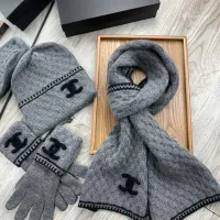 Cheap Chanel Hat and Scarf and Glove Set #1413107 Replica Wholesale [$72.00 USD] [ITEM#1413107] on Replica Chanel Hat and Scarf and Glove Set