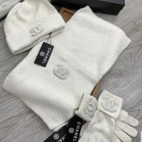 Cheap Chanel Hat and Scarf and Glove Set #1413109 Replica Wholesale [$72.00 USD] [ITEM#1413109] on Replica Chanel Hat and Scarf and Glove Set