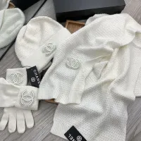 Cheap Chanel Hat and Scarf and Glove Set #1413109 Replica Wholesale [$72.00 USD] [ITEM#1413109] on Replica Chanel Hat and Scarf and Glove Set