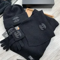 Cheap Chanel Hat and Scarf and Glove Set #1413110 Replica Wholesale [$72.00 USD] [ITEM#1413110] on Replica Chanel Hat and Scarf and Glove Set