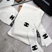 Cheap Chanel Hat and Scarf and Glove Set #1413111 Replica Wholesale [$72.00 USD] [ITEM#1413111] on Replica Chanel Hat and Scarf and Glove Set