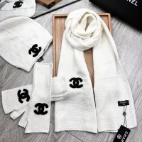 Cheap Chanel Hat and Scarf and Glove Set #1413111 Replica Wholesale [$72.00 USD] [ITEM#1413111] on Replica Chanel Hat and Scarf and Glove Set