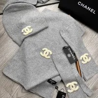 Cheap Chanel Hat and Scarf and Glove Set #1413112 Replica Wholesale [$72.00 USD] [ITEM#1413112] on Replica Chanel Hat and Scarf and Glove Set