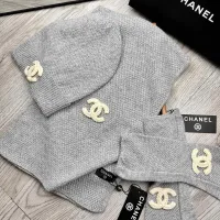 Cheap Chanel Hat and Scarf and Glove Set #1413112 Replica Wholesale [$72.00 USD] [ITEM#1413112] on Replica Chanel Hat and Scarf and Glove Set