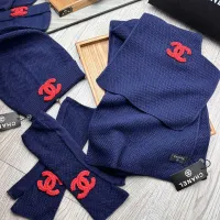 Cheap Chanel Hat and Scarf and Glove Set #1413113 Replica Wholesale [$72.00 USD] [ITEM#1413113] on Replica Chanel Hat and Scarf and Glove Set