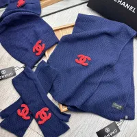 Cheap Chanel Hat and Scarf and Glove Set #1413113 Replica Wholesale [$72.00 USD] [ITEM#1413113] on Replica Chanel Hat and Scarf and Glove Set