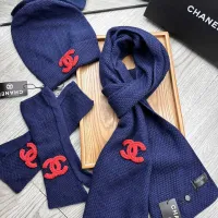 Cheap Chanel Hat and Scarf and Glove Set #1413113 Replica Wholesale [$72.00 USD] [ITEM#1413113] on Replica Chanel Hat and Scarf and Glove Set