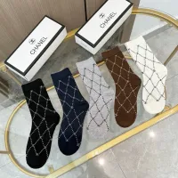 Cheap Chanel Socks #1413125 Replica Wholesale [$32.00 USD] [ITEM#1413125] on Replica Chanel Socks