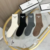 Cheap Chanel Socks #1413128 Replica Wholesale [$34.00 USD] [ITEM#1413128] on Replica Chanel Socks