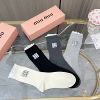 Cheap MIU MIU Socks #1413138 Replica Wholesale [$38.00 USD] [ITEM#1413138] on Replica MIU MIU Socks