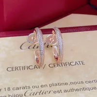 Cheap Cartier Earrings For Women #1413177 Replica Wholesale [$27.00 USD] [ITEM#1413177] on Replica Cartier Earrings