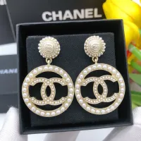 Cheap Chanel Earrings For Women #1413217 Replica Wholesale [$27.00 USD] [ITEM#1413217] on Replica Chanel Earrings