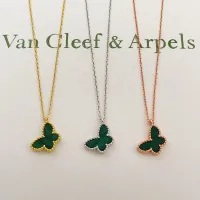Cheap Van Cleef &amp; Arpels Necklaces For Women #1413245 Replica Wholesale [$32.00 USD] [ITEM#1413245] on Replica Van Cleef &amp; Arpels Necklaces