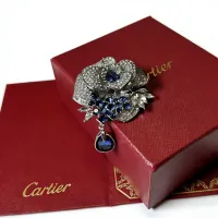 Cheap Cartier Brooches For Women #1413248 Replica Wholesale [$36.00 USD] [ITEM#1413248] on Replica Cartier Brooches