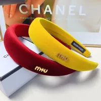 Cheap MIU MIU Headband For Women #1413269 Replica Wholesale [$25.00 USD] [ITEM#1413269] on Replica MIU MIU Headband