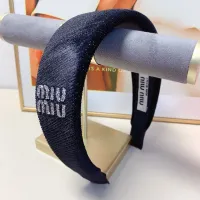 Cheap MIU MIU Headband For Women #1413271 Replica Wholesale [$25.00 USD] [ITEM#1413271] on Replica MIU MIU Headband