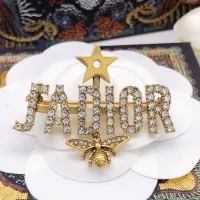 Cheap Christian Dior Brooches For Women #1413274 Replica Wholesale [$27.00 USD] [ITEM#1413274] on Replica Christian Dior Brooches