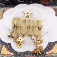 Cheap Christian Dior Brooches For Women #1413276 Replica Wholesale [$27.00 USD] [ITEM#1413276] on Replica Christian Dior Brooches
