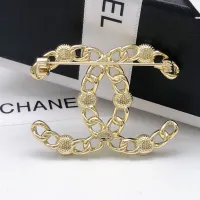 Cheap Chanel Brooches For Women #1413360 Replica Wholesale [$25.00 USD] [ITEM#1413360] on Replica Chanel Brooches