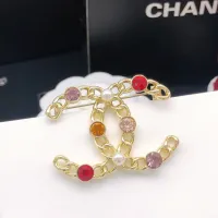 Cheap Chanel Brooches For Women #1413360 Replica Wholesale [$25.00 USD] [ITEM#1413360] on Replica Chanel Brooches