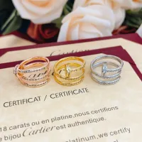 Cheap Cartier Rings For Women #1413370 Replica Wholesale [$27.00 USD] [ITEM#1413370] on Replica Cartier Rings